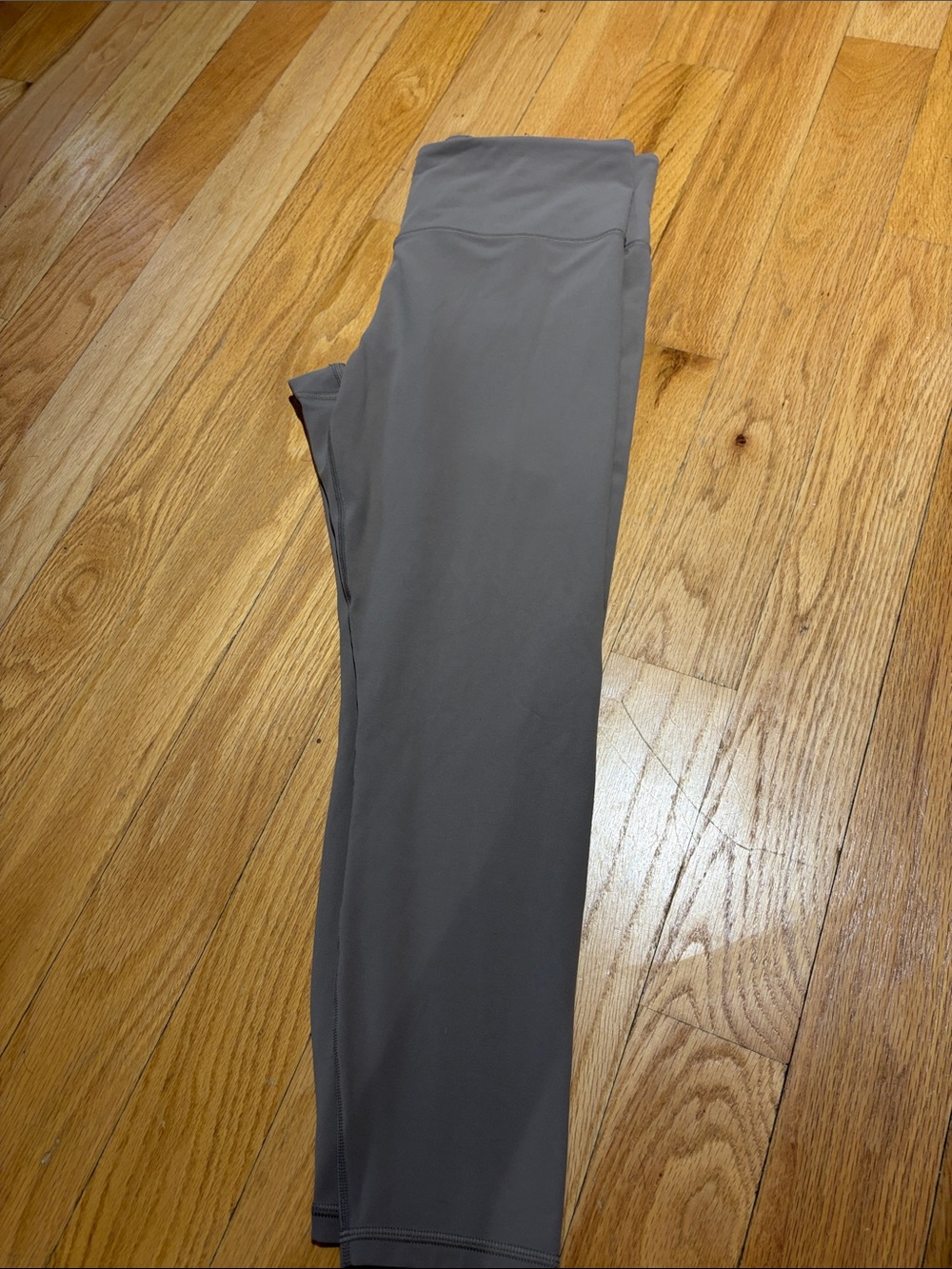 Athleta Women's Taupe High-Rise Leggings 7/8 tight
